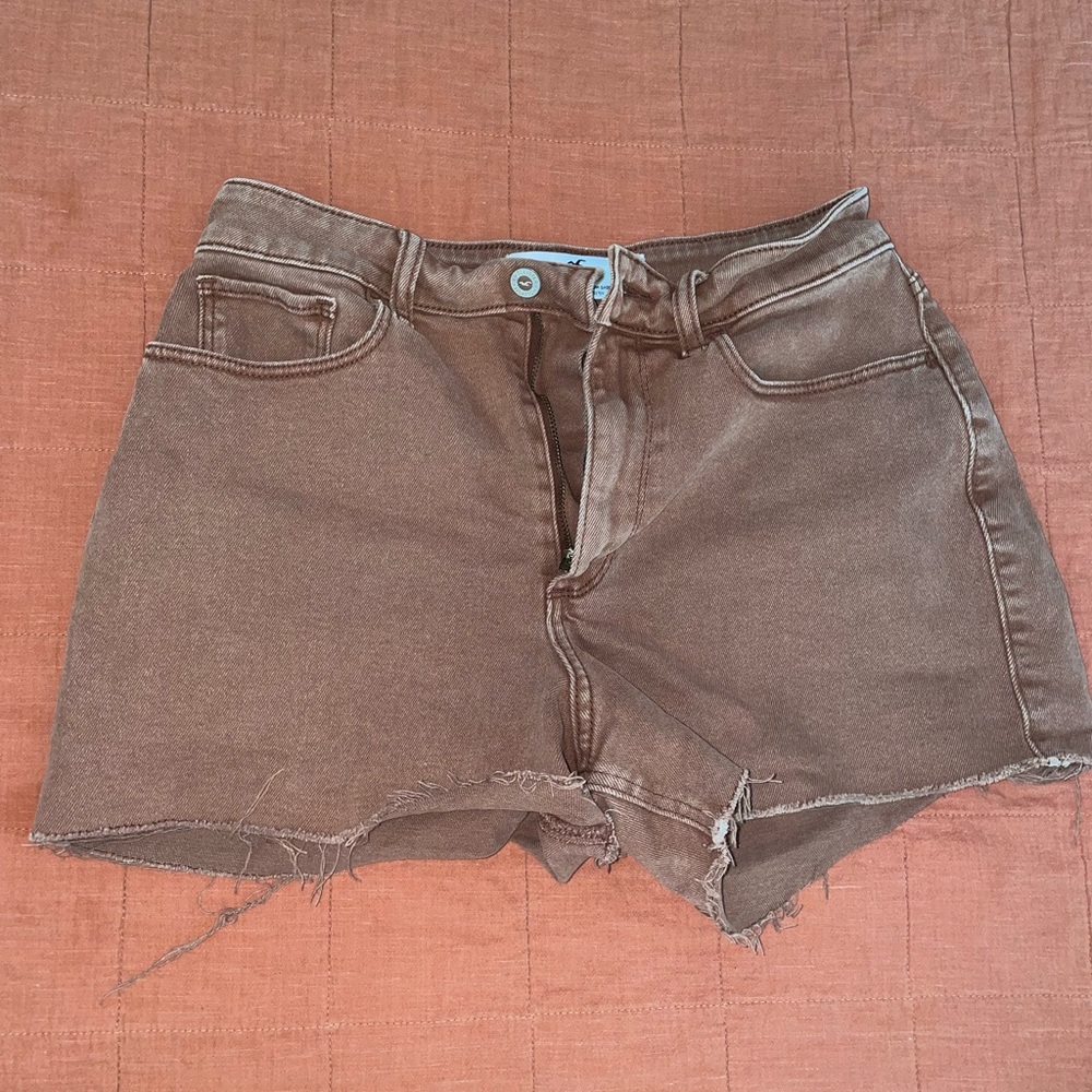 Hollister ultra high rise mom shorts